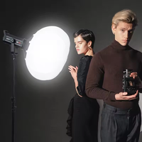 Kit d'Éclairage de Studio Photo ZSYB 3 Lumières, Diffuseur de Flash d'Appareil Photo avec Boîte à Lumière