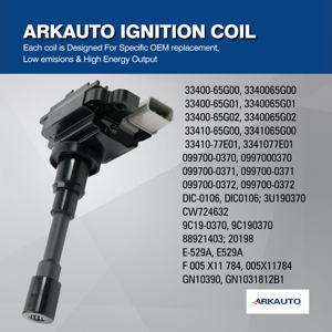 Bobine d'allumage ARKAUTO 33400-65G00 33400-65G01 UF280 pour <span class=keywords><strong>SUZUKI</strong></span> Alto Baleno <span class=keywords><strong>Ignis</strong></span> Carry Grand Vitara Wagon Jimny Swift SX4 - Product Image 4