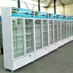 Réfrigérateur à porte vitrée simple de 300 L, vente chaude, réfrigérateur vertical Coca, réfrigérateur à boissons froides, vitrine - Product Image 2