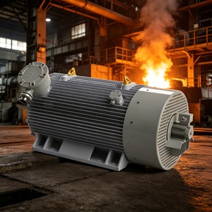 Moteur synchrone à aimant permanent triphasé 3000W 50-150Hz à commande de fréquence variable, moteur industriel à aimant permanent haute puissance - Product Image 5