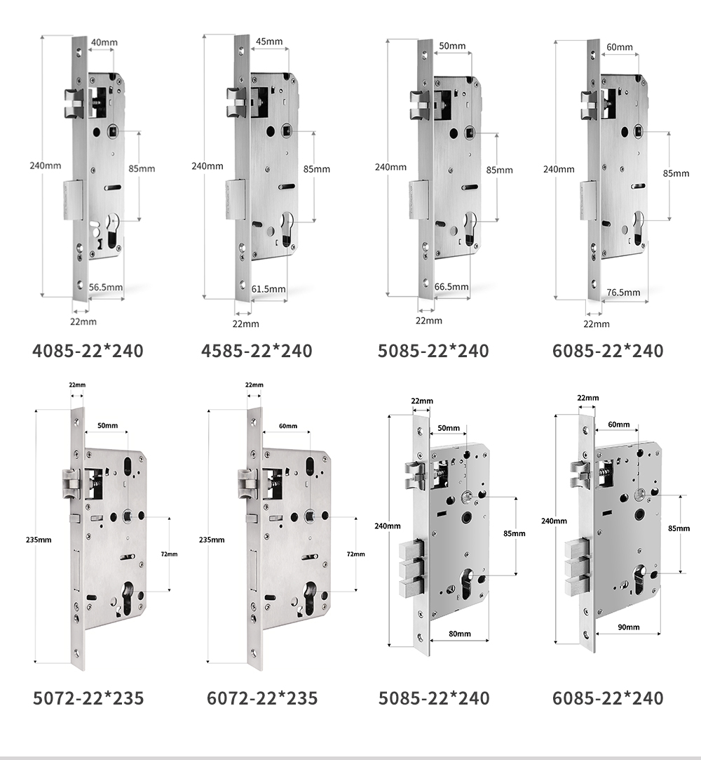 SMARTEK S1K Passcode RFID IC Card KEY TTLOCK APP BLE Door Smart Cylinder Lock For Replacing Old Mechanical Cylinder