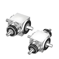 Réducteur de Servomoteur à Engrenages Coniques à Couple Élevé, Double Arbre Creux, Rapport 20:1, CE ISO ODM pour Automatisation Industrielle Planétaire