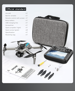 Dron GPS SG109 MAX HD 720p con Cámara Dual, Pantalla de Plástico, Control Remoto, Alcance de 5 km, Larga Duración, Evitación de Obstáculos, Motor sin Escobillas - Product Image 6