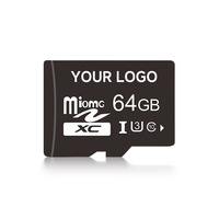 Carte mémoire haute vitesse avec logo personnalisé, tf 16gb 32gb 64gb 128gb, compatible avec plusieurs appareils