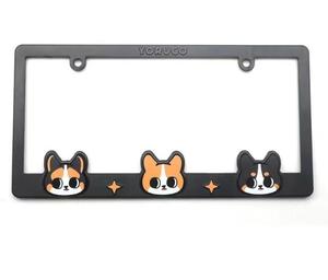 Porta Targa Standard Americano in Plastica ABS, Cornice Decorativa per Targa Auto e <span class=keywords><strong>Moto</strong></span> - Product Image 6
