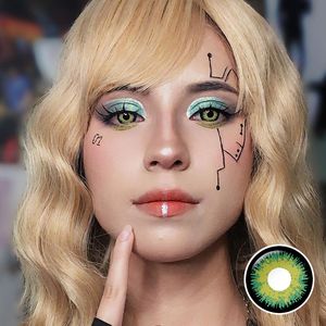 무료 샘플 Pseyeche 늑대 인간 할로윈 콘택트 렌즈 할리우드 아이 코스프레 소프트 렌즈 렌즈 드 Yeux 렌테 드 콘타토 - Product Image 5