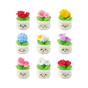 Vente <span class=keywords><strong>en</strong></span> gros miniature 3D résine rose lys tulipe fleur de <span class=keywords><strong>cerisier</strong></span> marguerite hortensia plante de tournesol succulente <span class=keywords><strong>pot</strong></span> figurine bonsaï décor - Product Image 1