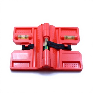Outil de nivellement pliable RISUX avec niveau à bulle pour la mesure des tuyaux et des angles - Product Image 2