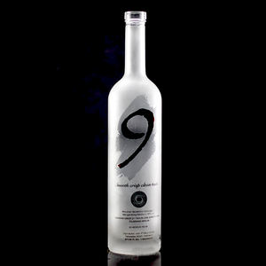 Bouteille de <span class=keywords><strong>vodka</strong></span> en liège personnalisée fantaisie en gros avec décalcomanie 1000 ml 750 ml 500 ml Bouteille en verre - Product Image 2