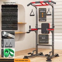 Barre de traction autoportante en acier sans perçage pour usage domestique, équipement de gym multifonctionnel, barre de fitness intérieure pour entraînements à domicile