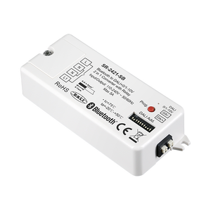 Convertitore Sunricher RF 2.4G Mesh a <span class=keywords><strong>DALI</strong></span>+0/1-10V 2 in 1 con <span class=keywords><strong>DALI</strong></span> PS 50mA integrato e relè 5A controllato tramite telecomando RF e app intelligente - Product Image 1