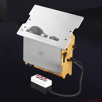 Scie à table à double lame WT20 2600W avec système d'aspiration des poussières pour la fabrication de meubles et la découpe sur site