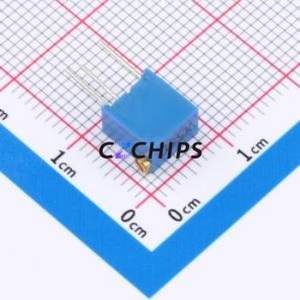 ตัวต้านทาน/โพเทนชิโอมิเตอร์แบบปรับได้สำหรับ3266X-500-LF ผ่านชิ้นส่วนรู (THT)-3P,6.8x4.7มม. 50Ohm 10% 500mW 250ppm/℃ - Product Image 2