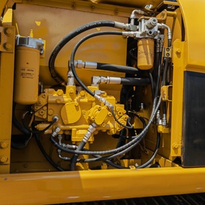 Excavatrice sur chenilles hydraulique Caterpillar 315CL d'occasion, modèle original CAT 315C, 16 tonnes, avec ligne de brise-roche - Product Image 3
