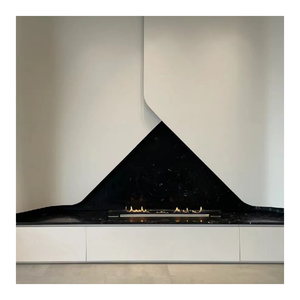 Grande cheminée moderne à l'éthanol biologique Matériau en acier de 60/70/80 pouces Télécommande intelligente Brûlant des biocarburants et de l'alcool - Product Image 1