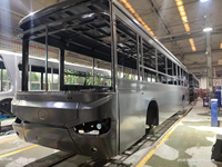 Usine chinoise Voiture électrique Bus squelette MPV Carrosserie Structure en acier Nouvel état avec portes en acier Fabricant de ferronnerie