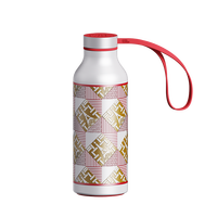 Bouteille d'eau isotherme moderne de 500 ml à double paroi, écologique, cadeau d'affaires, isolation thermique de 12 à 24 heures, acier inoxydable