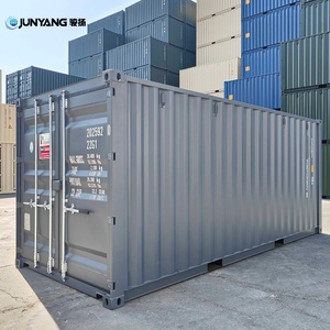 ตู้คอนเทนเนอร์ขนส่งสินค้าแห้งขนาด 20 ฟุต ยี่ห้อ JUNYANG ใหม่เอี่ยม ได้รับมาตรฐาน ISO และ CSC ผลิตจากเหล็กคอร์เทน ขายส่ง - Product Image 1