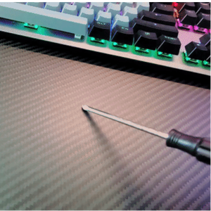 Kohlefaser-Mauspad Ultra dünn für Office-Spiele Smooth Glide Anti Fray Edge Rutsch feste, leichte, langlebige, kunden spezifische Designs - Product Image 3