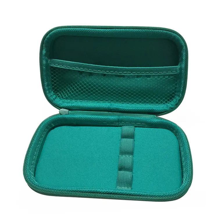 커스텀 로고 베스트 디자인 소형 휴대용 EVA 수납 휴대 지퍼 케이스 박스 지퍼 커스텀