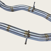 Système d'échappement Catback à prix de gros avec embouts quadruples et silencieux Valvetronic pour BMW X3 M40i 3.0T
