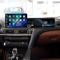 ZWNAV Pantalla de 13.1"+12.3" para BMW Serie 6 2009-2016 CIC/NBT Android 15 Carplay DSP GPS Radio de Auto Estéreo 4G WiFi 360 OEM