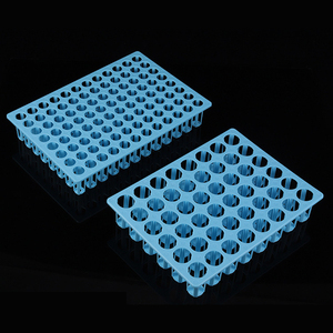 Sales Laboratory Centrifugue Tube Rack Blue Plastic Pcr Test Tube Bottle Rack