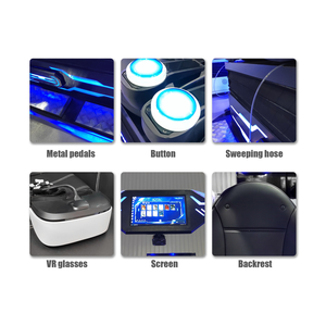 Simulador de Realidad Virtual Skyfun de 3 Asientos, 4D, 7D, 9D, Metálico, para Centros Comerciales, Aeropuertos, Parques de Atracciones, Cine Interior, Teatro - Product Image 4