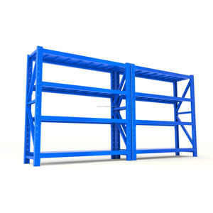 Estantería Metálica <span class=keywords><strong>de</strong></span> 4 Niveles Ajustables para Almacenamiento, Estanterías Metálicas para Almacenes, Estanterías Metálicas para Garajes, Precio <span class=keywords><strong>de</strong></span> Fábrica - Product Image 4