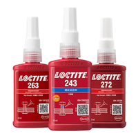 Loctiter 243 Threadlocker Adhésif Anaérobie Haute Résistance Bleu Rouge Résistance Moyenne Vis Verrouillage Mastic pour Boulon Écrou Métallique
