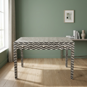 Table basse extensible en os de buffle, design moderne, écologique, portable, pour la maison, le salon - Product Image 1
