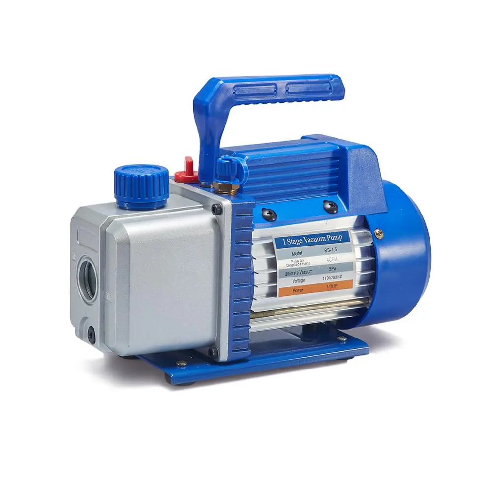 Paleta rotativa de dos etapas, 1/3HP, 2.5CFM, bomba de vacío de doble etapa, VP225R