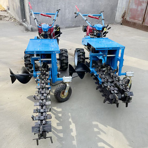 Landbouw Sleuf <span class=keywords><strong>Machine</strong></span> Mini Pijpleiding Kabel Trencher Hand Gehouden Ketting Sleuf Graafmachine Te Koop - Product Image 4