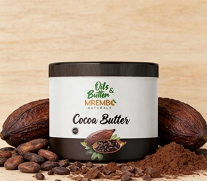 Organic Natural <b>Raw</b> Cocoa Butter Pure Unrefined Moisturizing Nourishing Body Massage Oil Base - Product Image 2