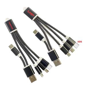 ชุดอุปกรณ์<span class=keywords><strong>ชาร์จ</strong></span>ไฟแบบพวงกุญแจ<span class=keywords><strong>สาย</strong></span>ไนลอนสำหรับเดินทางชุดชาร์จ USB A + USB C ดีไซน์ใหม่ - Product Image 6