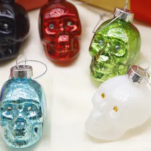 Halloween Glass Horror Home Hanging Decorations Funny Horror Toy Factory Wholesale Glass Crafts