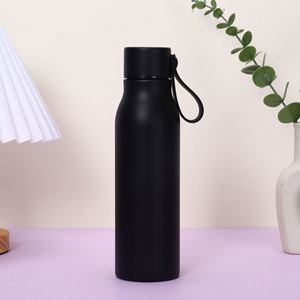 Stainless Small Mouth Insulated Flask, Fashionable Vacuum <b>Jug</b> with Portable Grip for Fitness Training and Outdoor Trips - Product Image 3