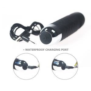 Tragbarer 8-Gang-20-Frequenz-3-Farben-karierter wasserdichter AV-<span class=keywords><strong>Stick</strong></span> für Dildo USB-Netzteil Vibrations massage stift - Product Image 6