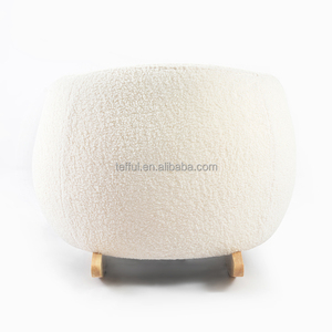 Living Room <b>Chair</b> Leisure Rocking <b>Chair</b> Baby Wholesale Boucle Fabric Modern Rocking <b>Chair</b> for <b>Kids</b> Children - Product Image 2