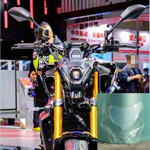 ชิลด์หน้ารถมอเตอร์ไซค์ Yamaha MT-09 ปี 2024-2025 รุ่น Universal Fit ทำจากโพลีคาร์บอเนต พร้อมการรับประกัน 10 ปี - Product Image 4