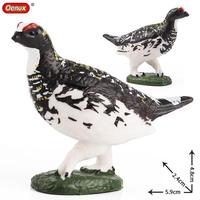 Yxs simulé poulet modèle animal jouet thunderbird neige caille tétras famille enfants illumination enseignement SIDA cognition