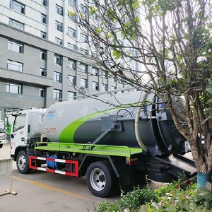 Hot Sale 6CBM 4x2 Small Cesspool Vacuum Tank Truck Sewage <b>Suction</b> Trucks - Product Image 5