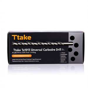 Ttake Ta1013 Universal Carbide <b>Drill</b> Bit 4 <b>Guide</b> Pads Nano TiAlN Coated Deep Hole Drilling - Product Image 2