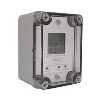 Le compteur de tonnerre et de foudre d'affichage d'équipement électrique extérieur compte des chiffres pendant la situation de foudre