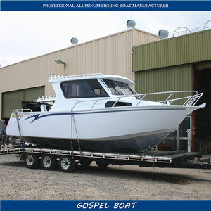 Mer Bateau De Pêche En Aluminium pour Plus de Pêche De <span class=keywords><strong>Nuit</strong></span> avec Cabine Fermée - Product Image 4