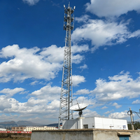 Tour de télécommunication en acier galvanisé à chaud à 3 pieds pour antenne, tour de station de base mobile, tour de signalisation télécom