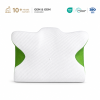 Oreiller ergonomique en mousse à mémoire de forme pour lit, oreiller cervical et coussins ergonomiques pour la lecture