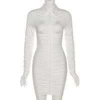 Robes droites classiques modernes et simples pour femmes, style bodycon, idéales pour le bureau, vente en gros à prix réduit