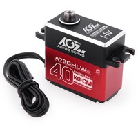 AGFRC A73BHLW V2 40KG Moteur BLS à couple élevé Engrenage en acier IP67 Servo numérique standard étanche pour voiture/camion 1/10 RC