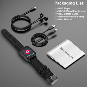 MP3 <strong>Player</strong> with Bluetooth 32GB Music <strong>Player</strong> with Detachable Strap,Built-in Speaker,1.69'' IPS Display for Running,Gym,Kid Adults - Product Image 6